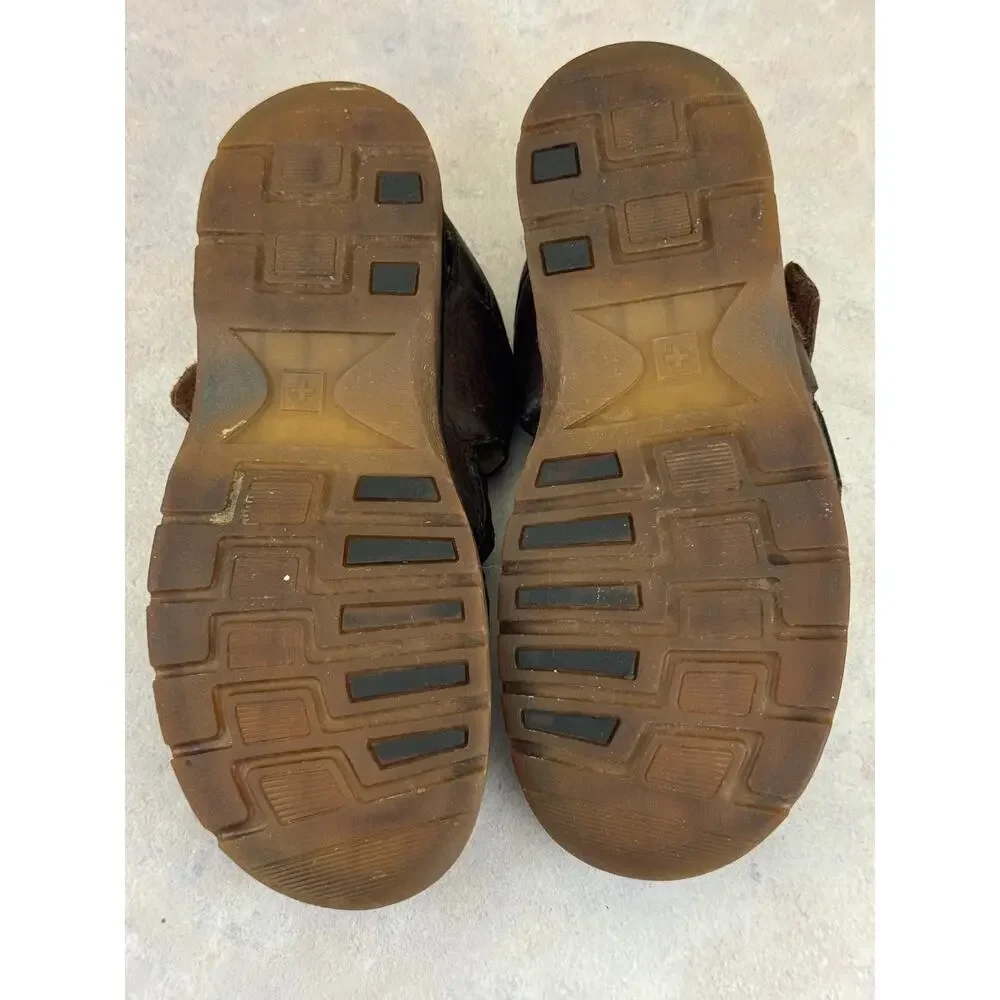 Vintage Dr. Martens Brown Fishermans Sandals EUR Sz 45 US Mens Sz 11 Read
